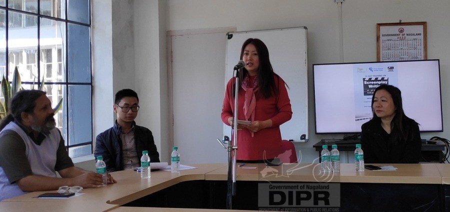 Additional Director, DIPR, Dzüvinuo Theünuo (DIPR Photo) 
